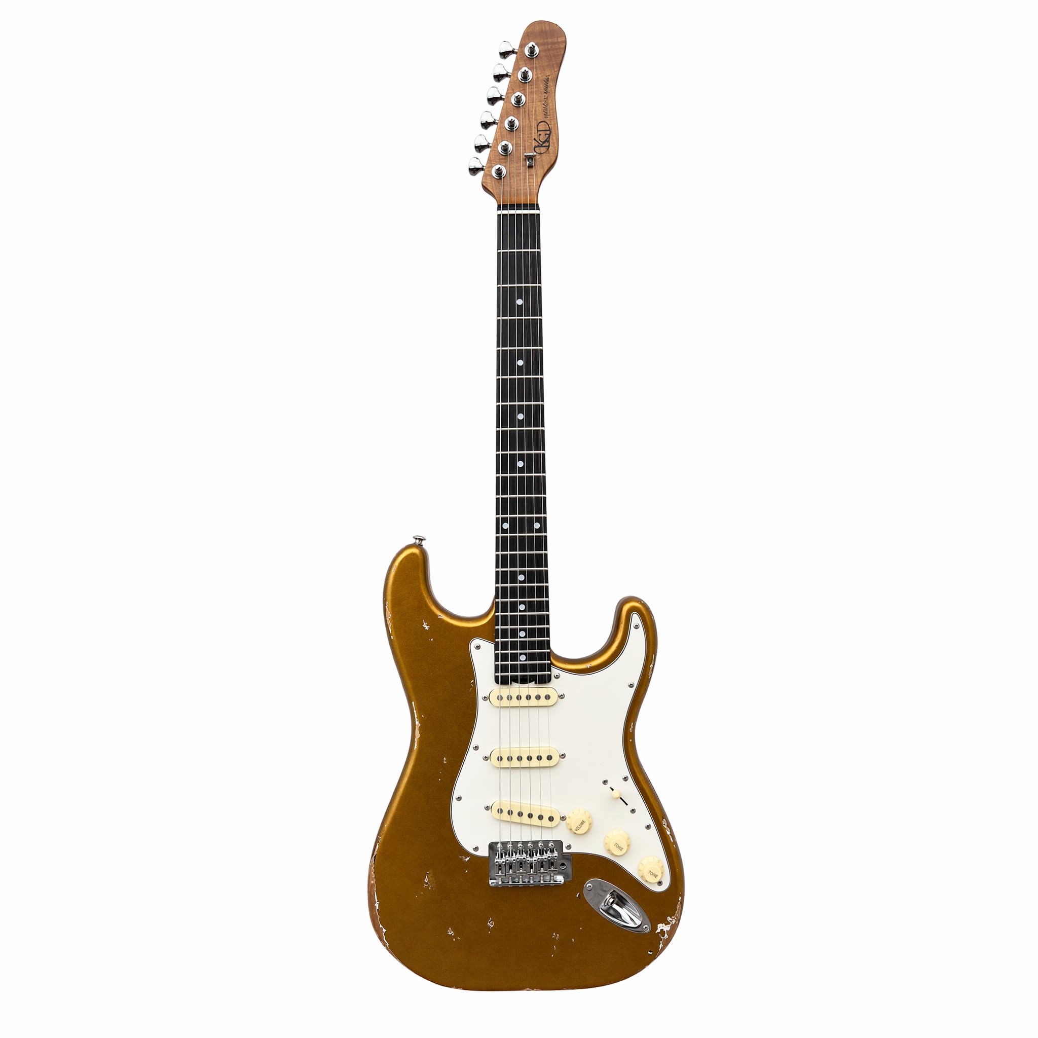 Amazon.com: KGD Relic Electric Guitar,Roasted Maple Neck and